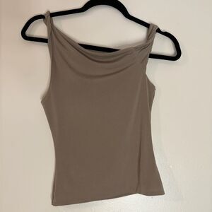 Fashion Nova Beige Blouse